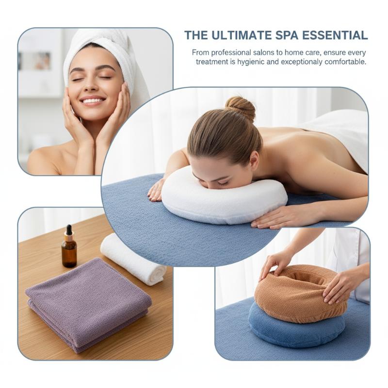 Bed Sheet Microfiber - Spa Salon Bed Cover U Shaped