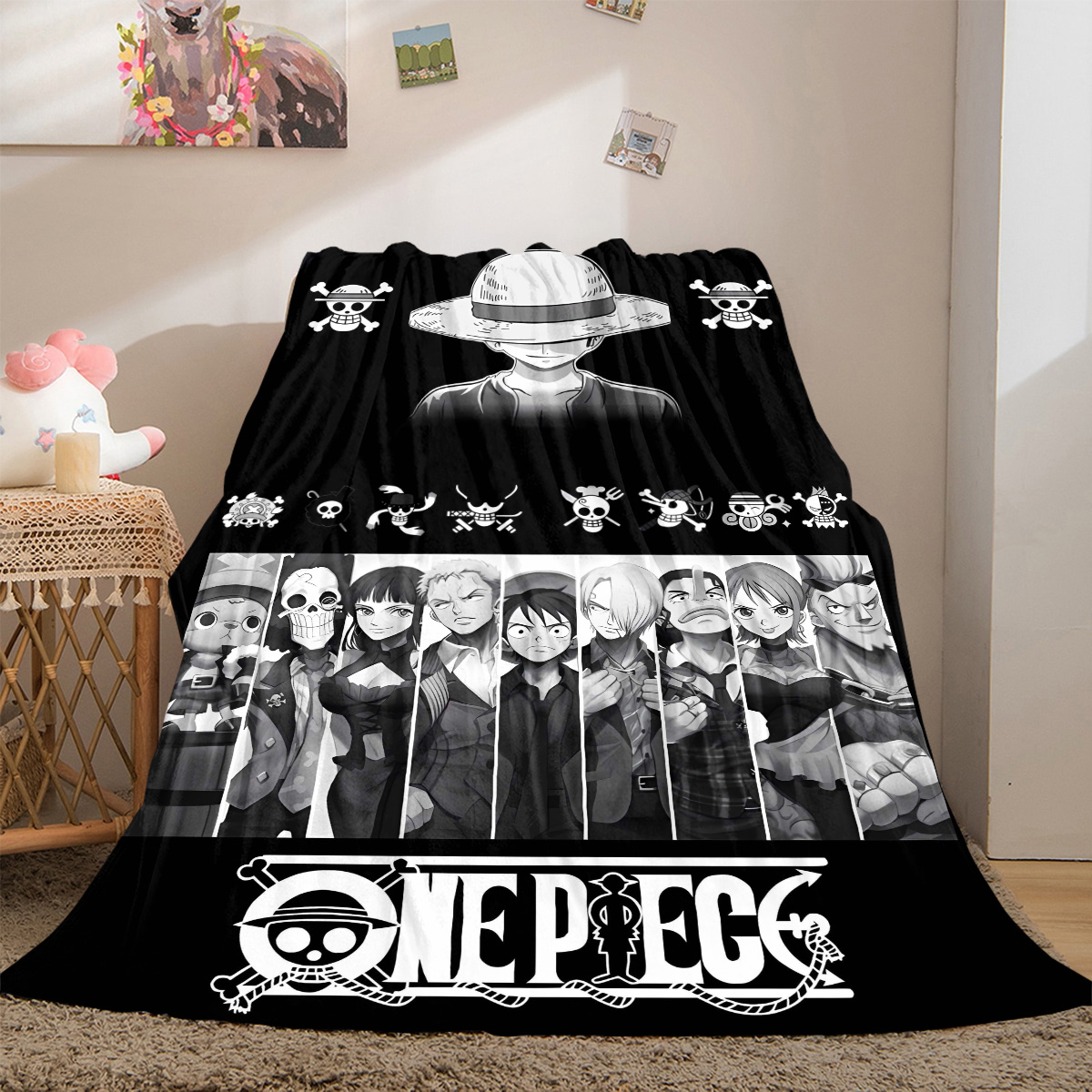 Home Textiles Luxury - Nami Luffy Zoro Sanji Luxury Flannel