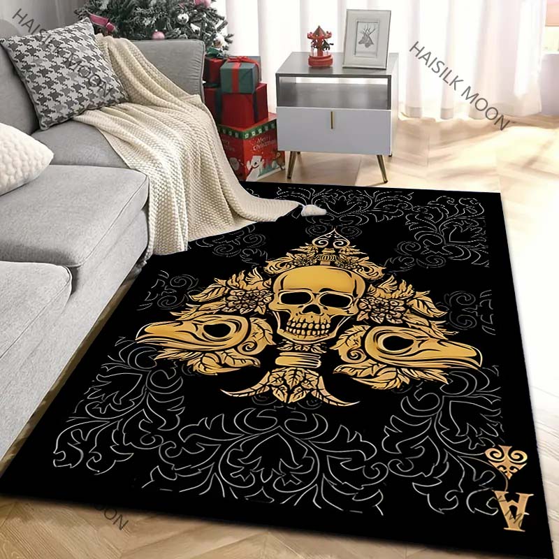 6 Styles Black Playing Card Ac - Home Textiles Luxury 评论和价格