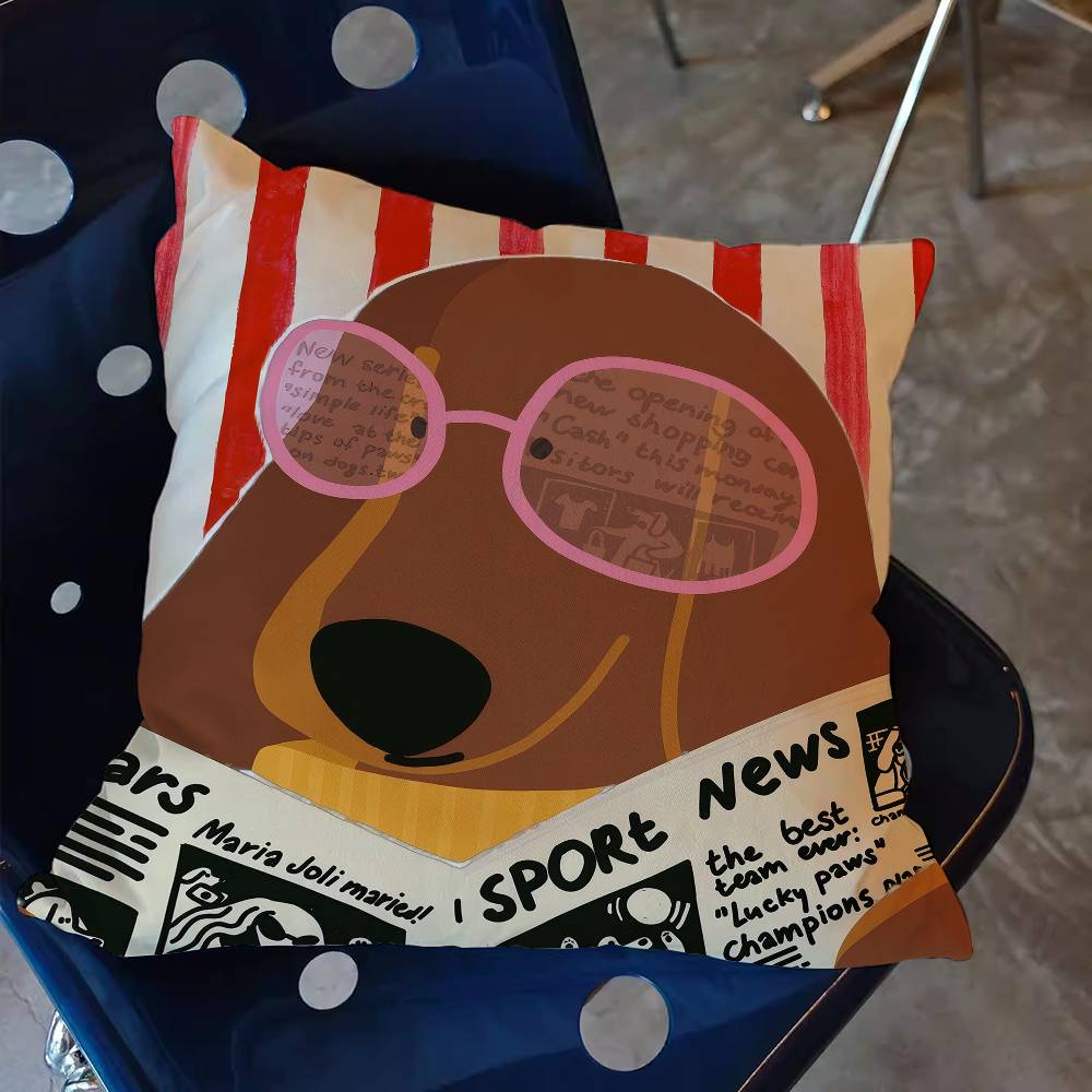 Sausage Dog Dachshund cute Pil - Home Textiles And Furnishing 评论和价格