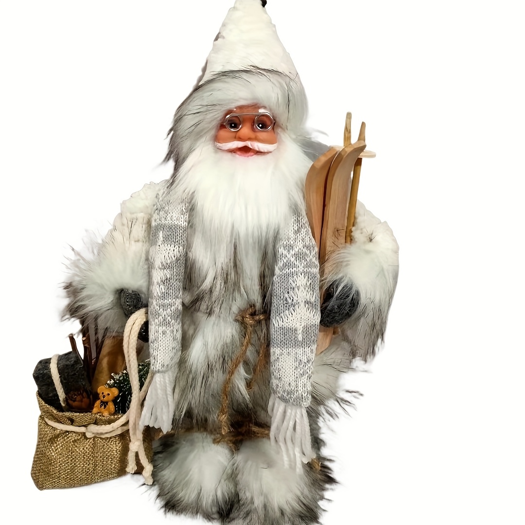 Blue and white Santa Claus, Ch - Home Textiles And Furnishing 评论和价格