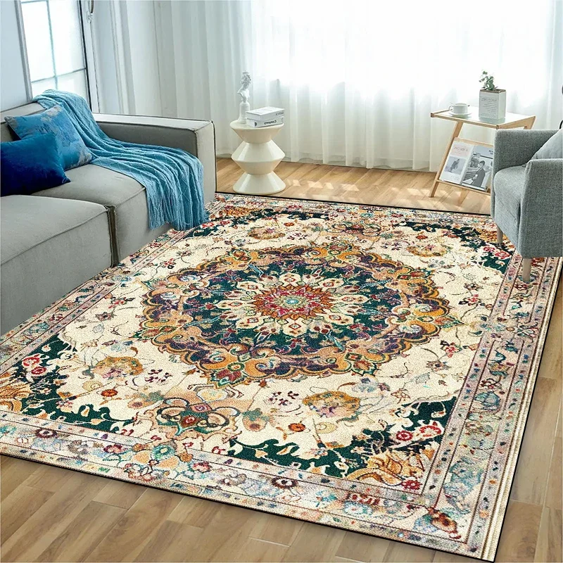 Vintage Persian Style Area Rug - Home Textiles Luxury 评论和价格