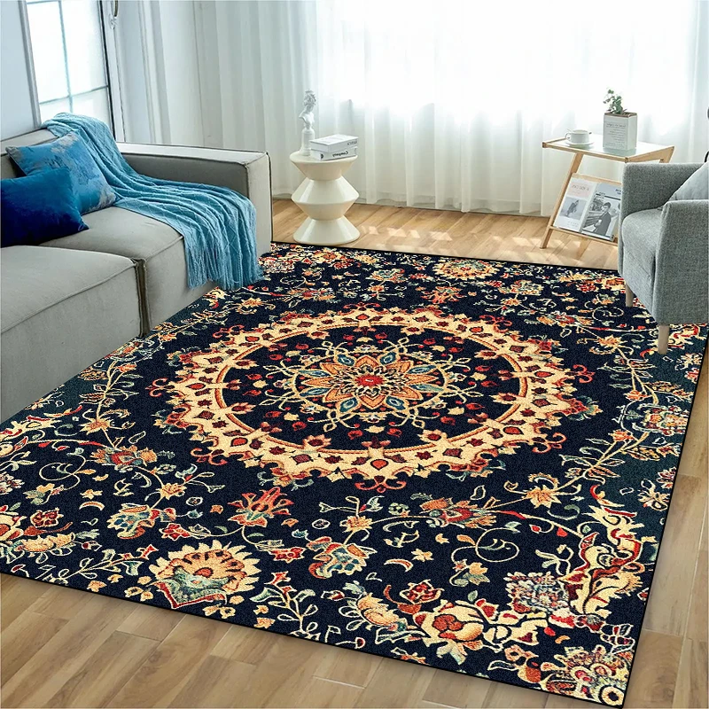 Vintage Persian Style Area Rug - Home Textiles Luxury 评论和价格