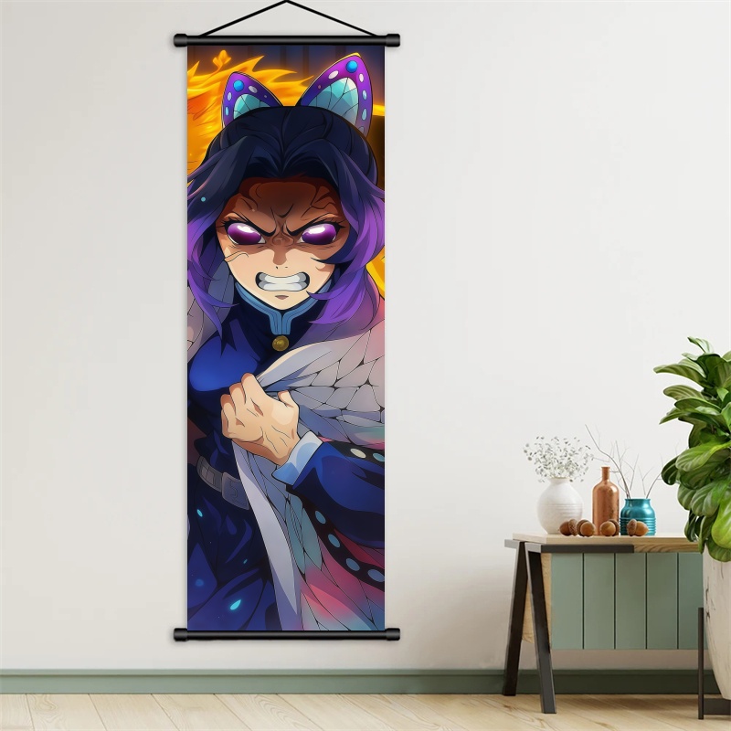Shinobu Kocho Demon Slayer Art - Home Textile 评论和价格
