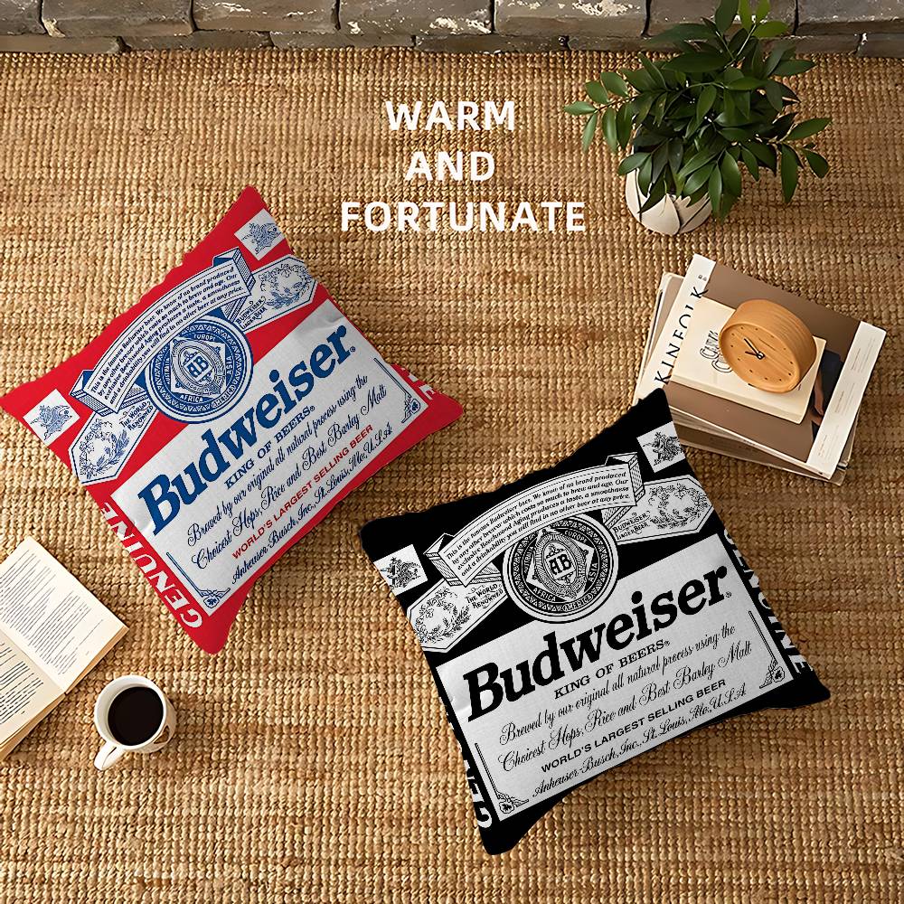 King Of Beer B-Budweiser Pillo - Home Textiles And Furnishing 评论和价格