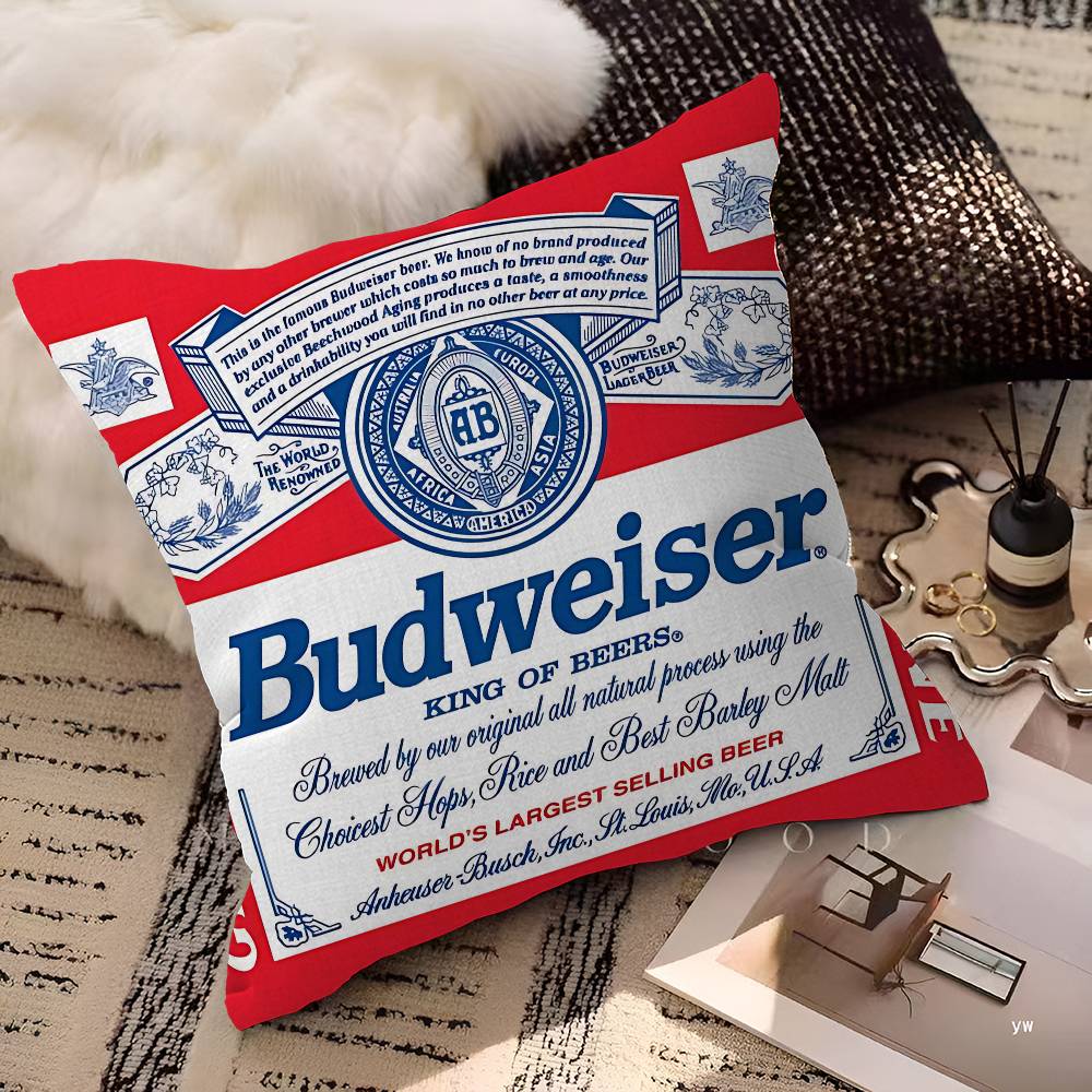 King Of Beer B-Budweiser Pillo - Home Textiles And Furnishing 评论和价格