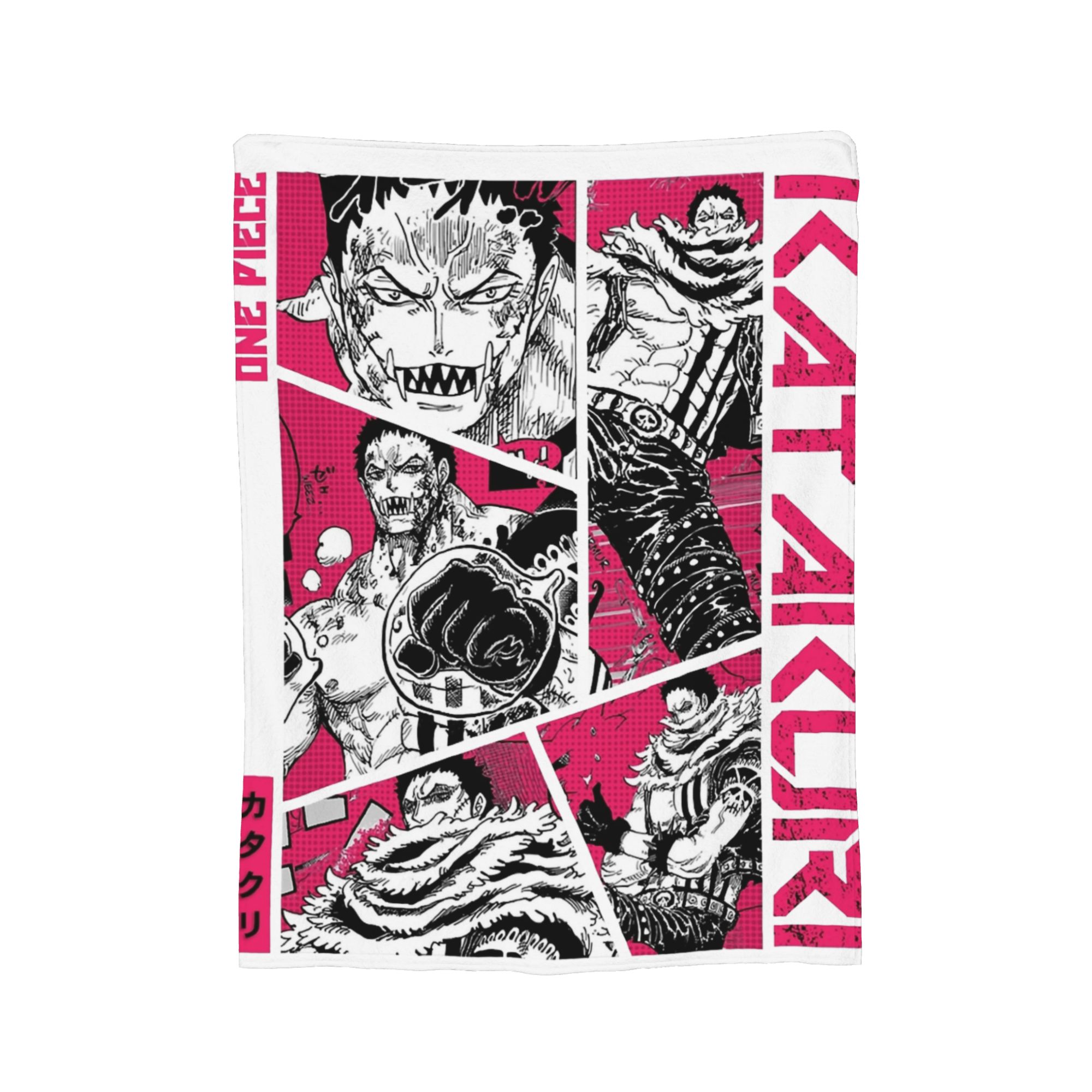 Katakuri Figure Flannel Blanke - Bed Sheet Microfiber 评论和价格