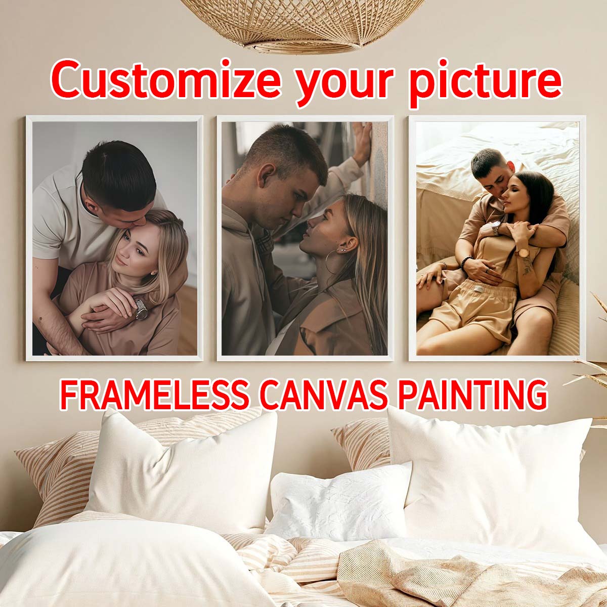 Triptych - 2D Custom Photo Woo - Home Textile 评论和价格