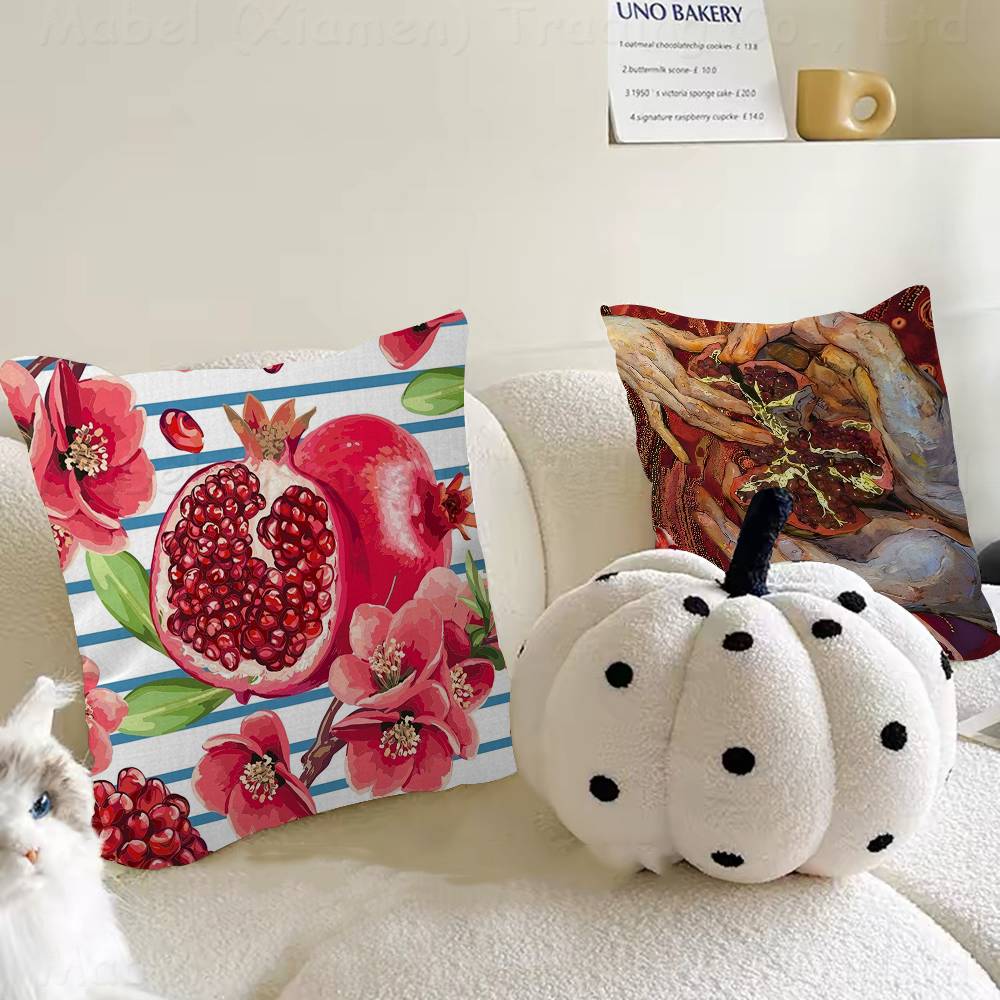 Fruit Pomegranate Painting Pil - Home Textiles And Furnishing 评论和价格