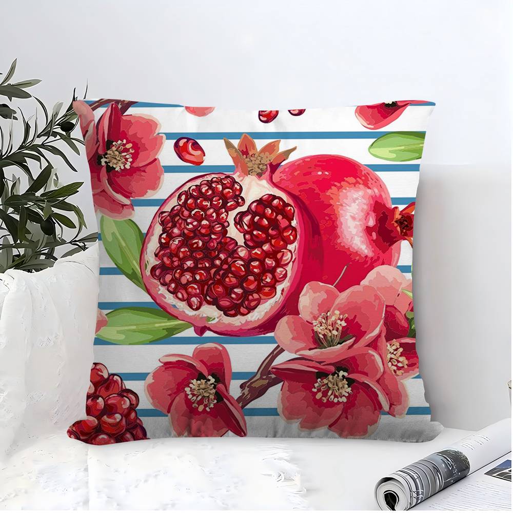 Fruit Pomegranate Painting Pil - Home Textiles And Furnishing 评论和价格