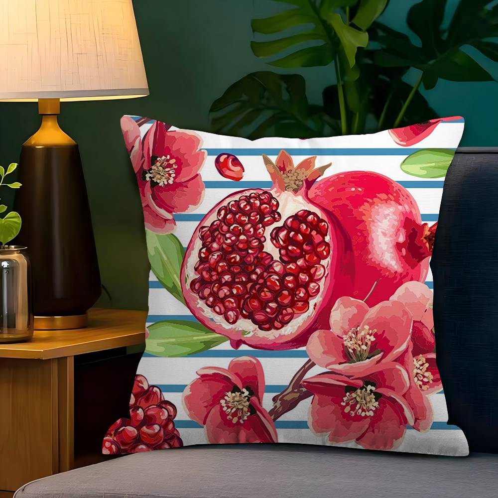 Fruit Pomegranate Painting Pil - Home Textiles And Furnishing 评论和价格