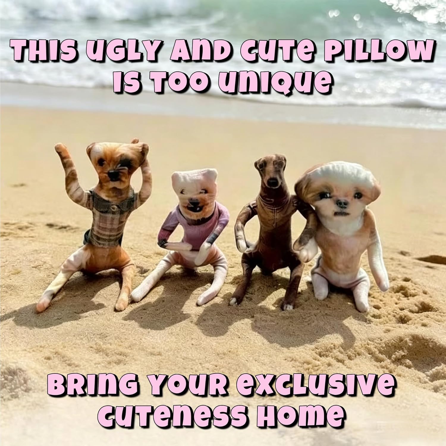 customizable Jointed Plush Fig - Home Textile 评论和价格