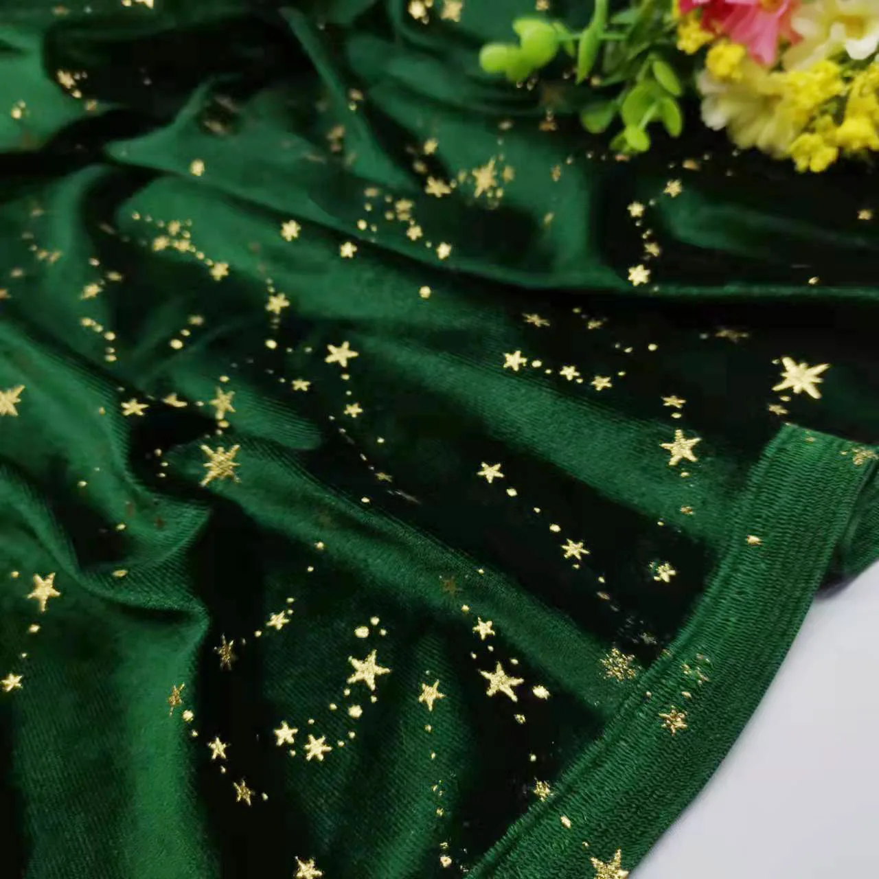 Velvet Fabric for Dress Gorgeo - Home Textiles Luxury 评论和价格