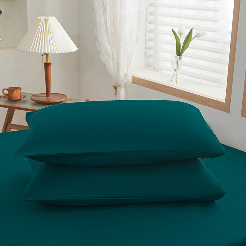 1pc solid color fitted sheet f - Bed Sheet Microfiber 评论和价格