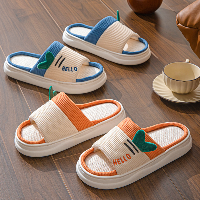 New Style Linen Slippers for W - Home Textile 评论和价格