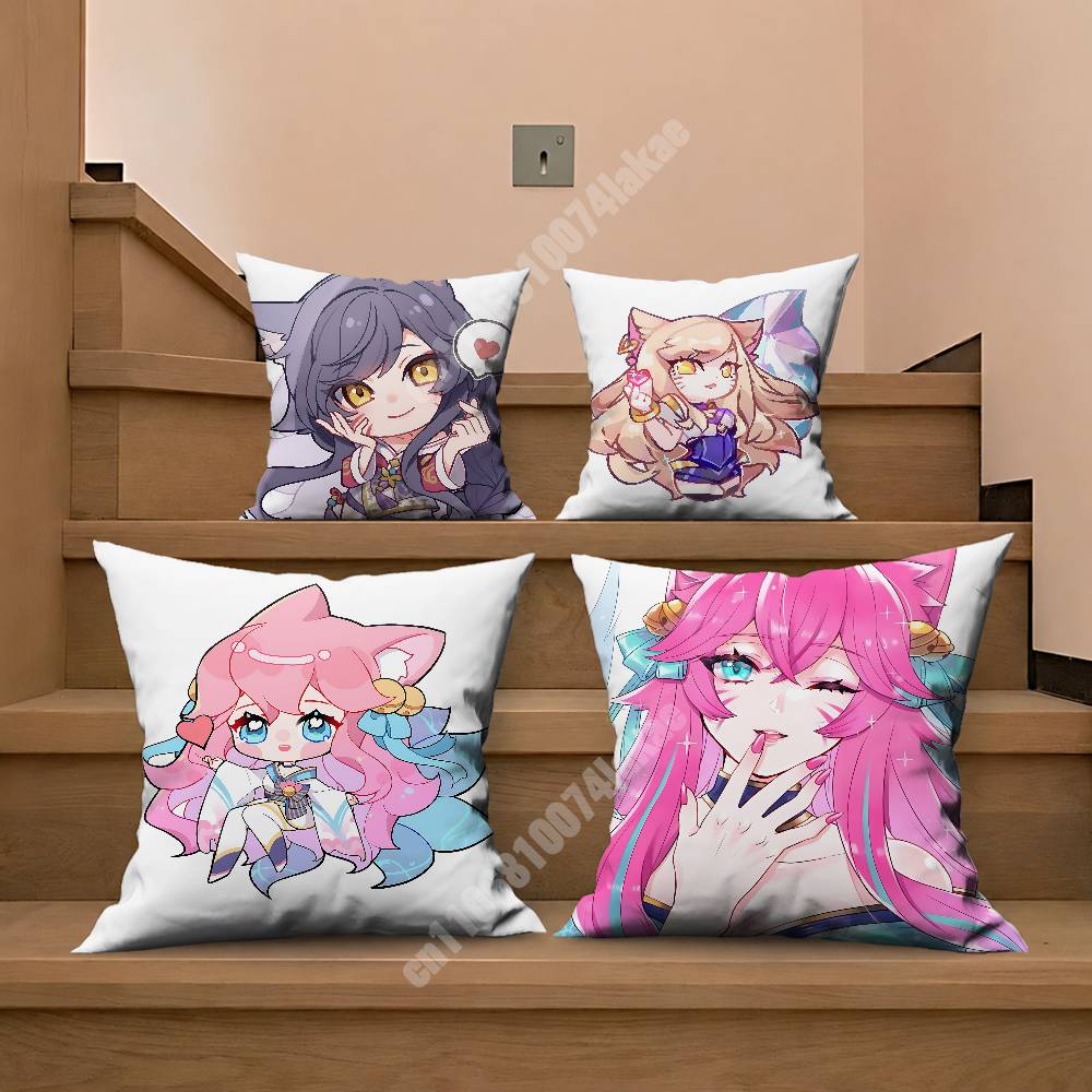 A-Ahri Nine-Tailed Fox Faker C - Home Textiles And Furnishing 评论和价格