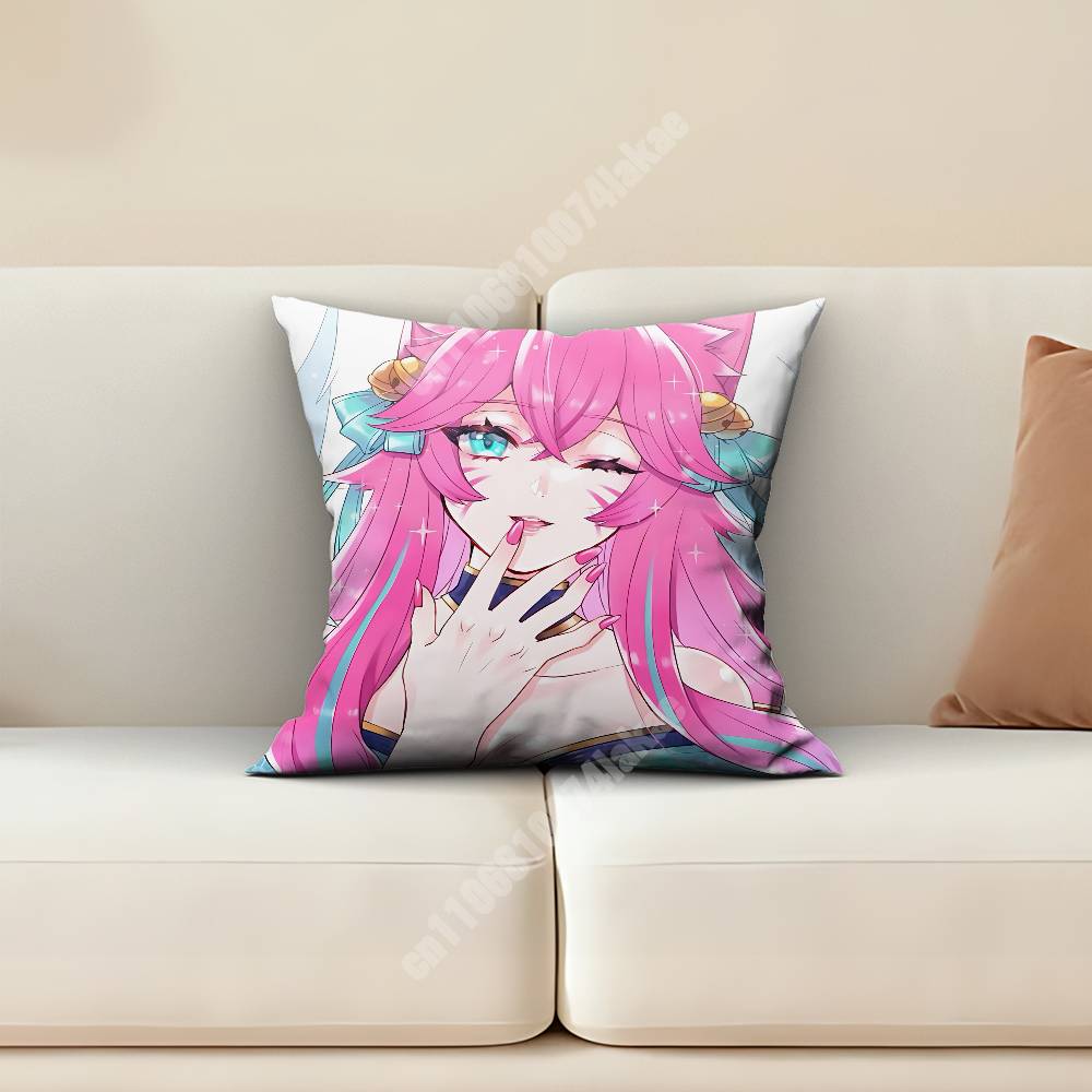 A-Ahri Nine-Tailed Fox Faker C - Home Textiles And Furnishing 评论和价格