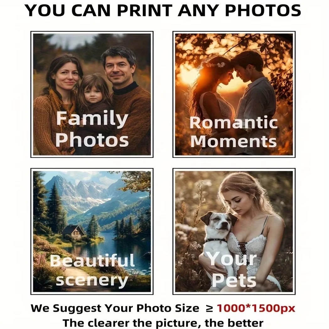 Personalized Photo Canvas, Cus - Home Textile 评论和价格