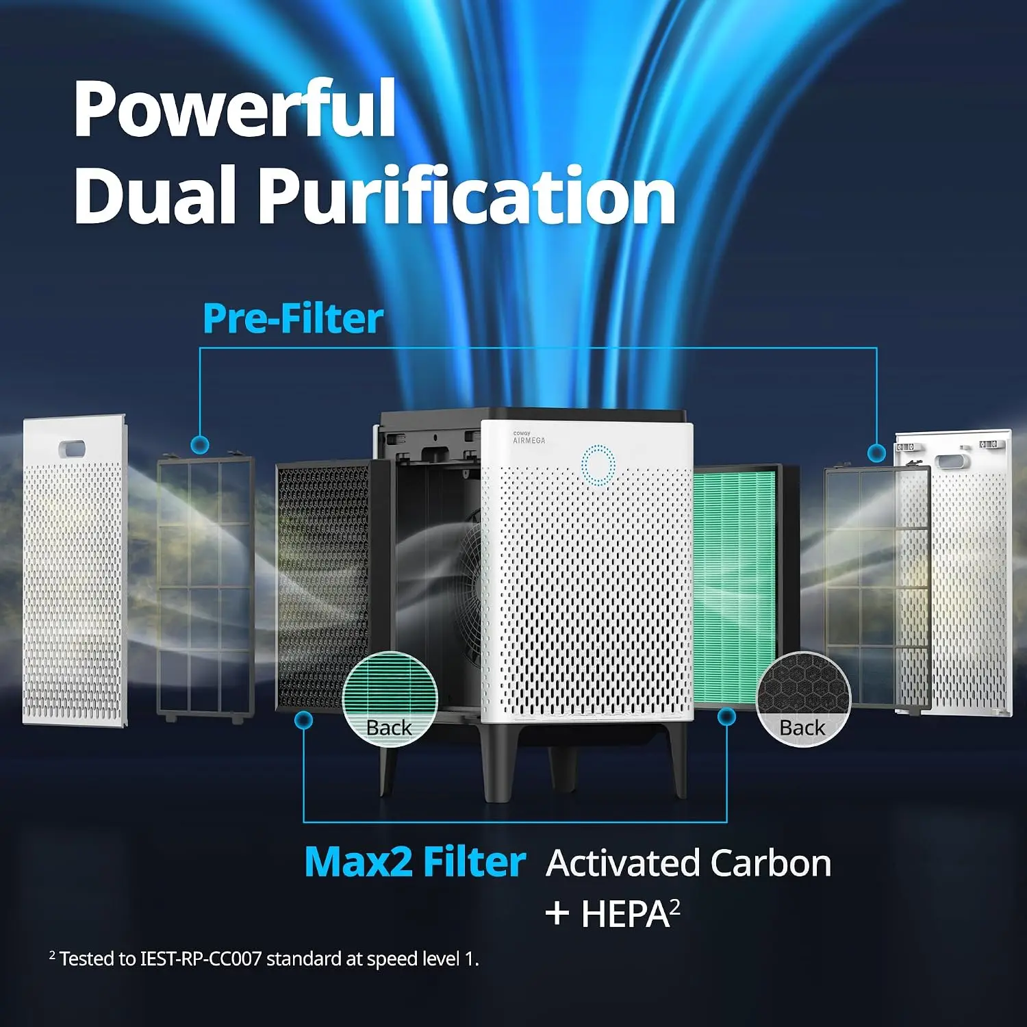 COWAY Air Purifier for Home Up - Coway Air Purifier Airmega 400 评论和价格