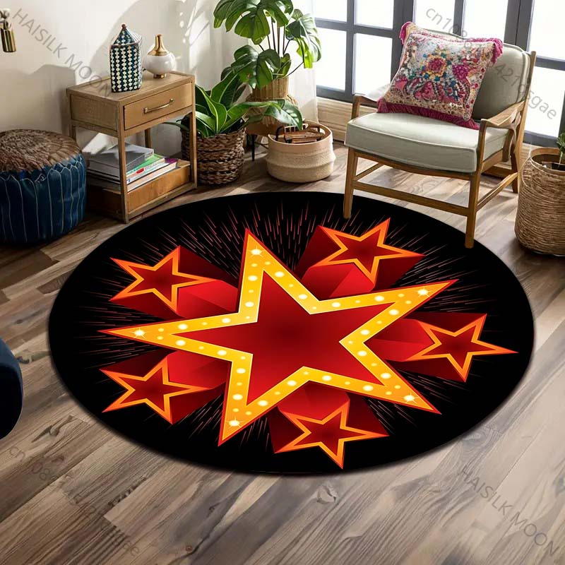 Multiple sizes Five glowing re - Home Textiles Luxury 评论和价格