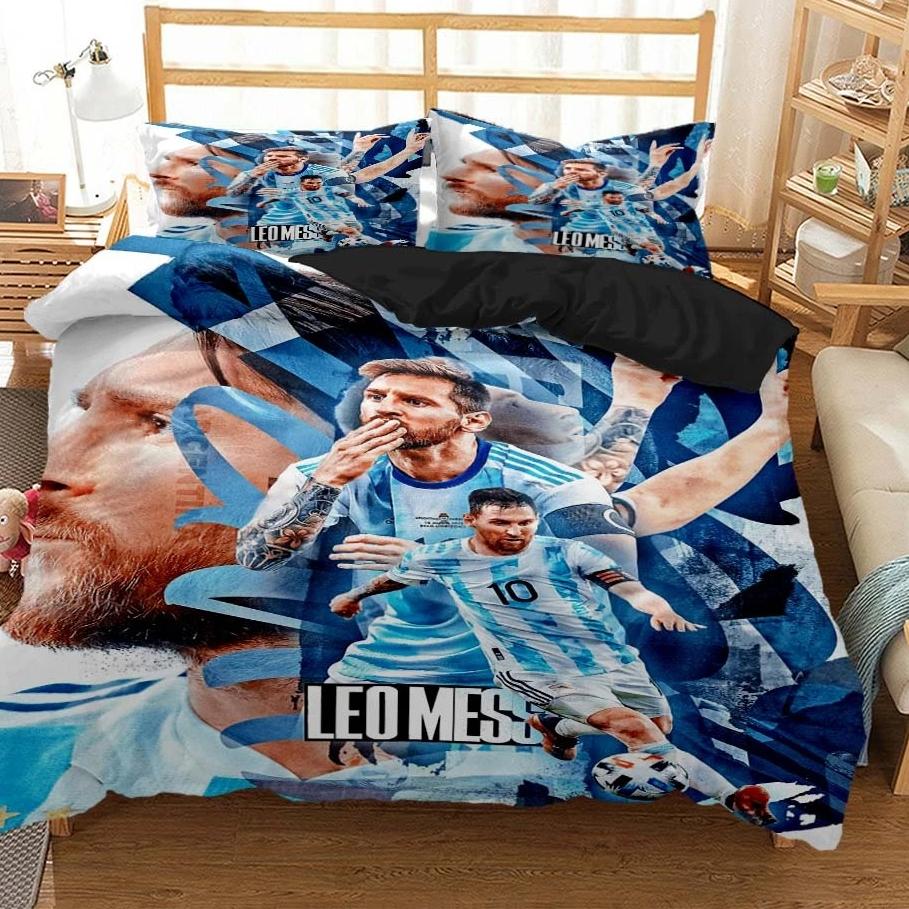 Messi Football Superstar Beddi - Bed Sheet Microfiber 评论和价格
