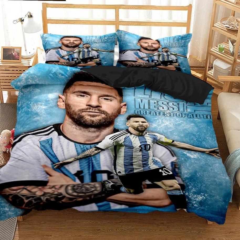 Messi Football Superstar Beddi - Bed Sheet Microfiber 评论和价格
