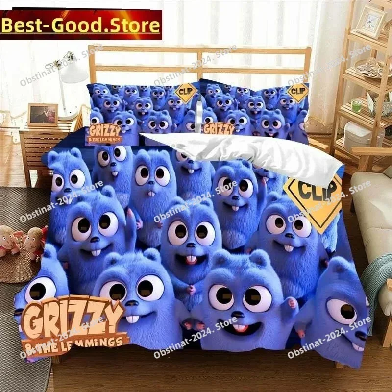 3D G-Grizzy and The Lemmings B - Bed Sheet Microfiber 评论和价格