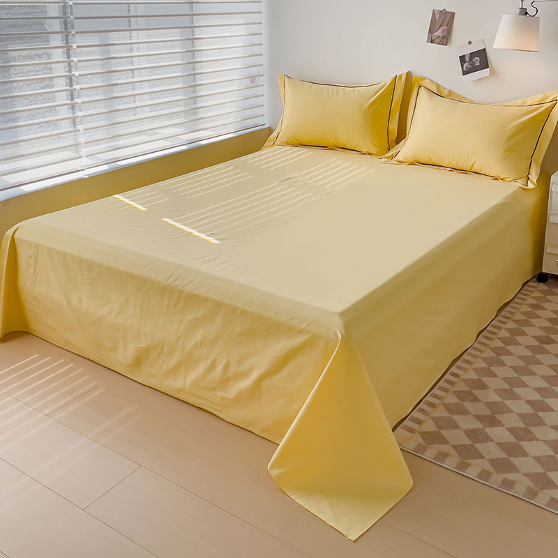 Soft Egyptian Cotton Bed Sheet - Home Textiles Luxury 评论和价格