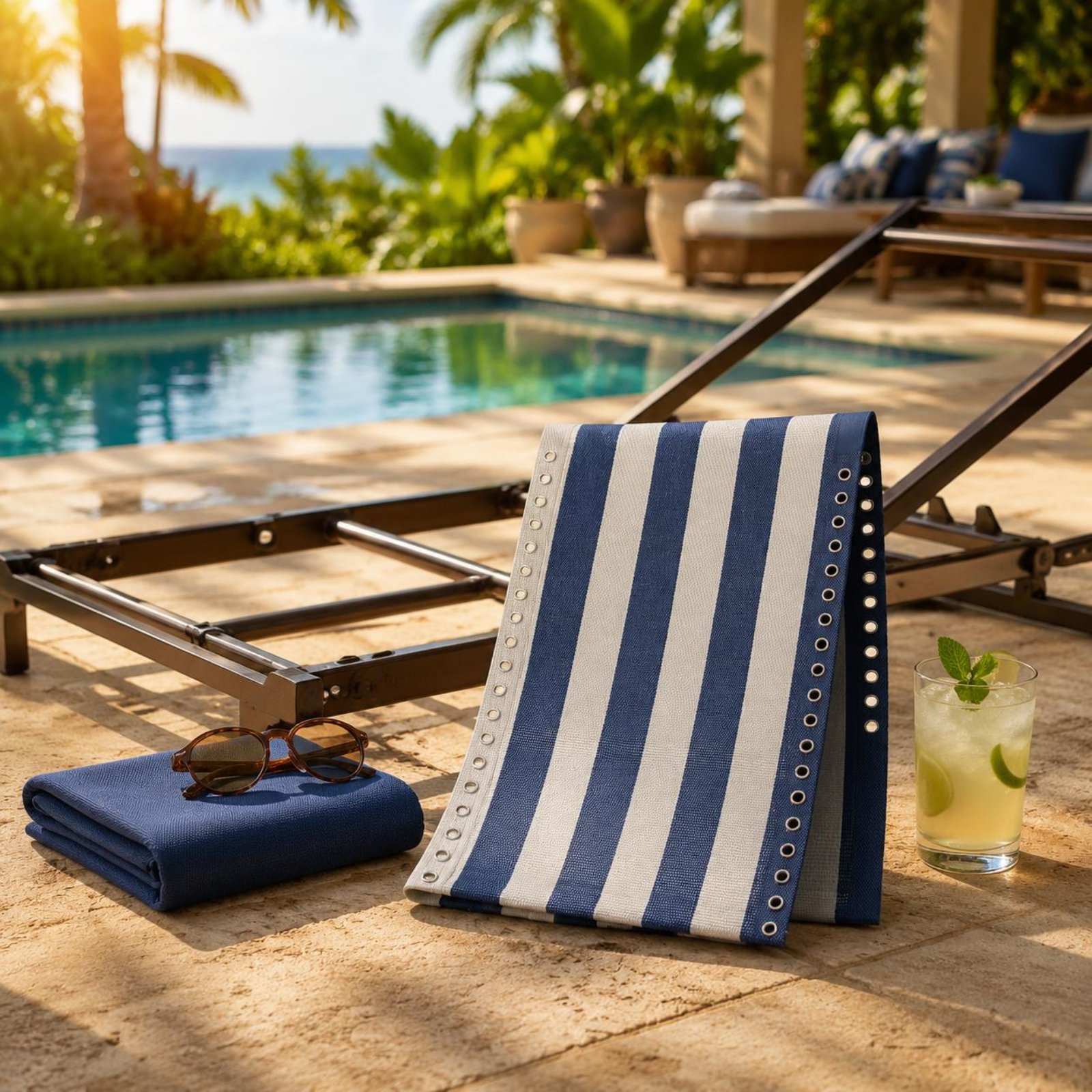 Recliner Textile Panel Striped - Home Textile 评论和价格