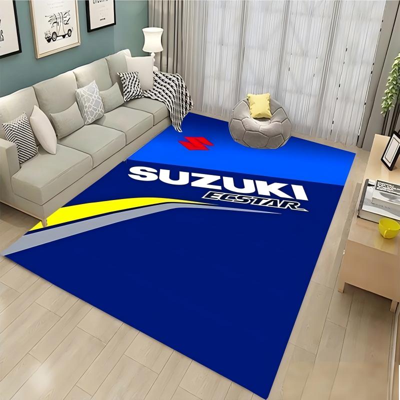 Suzuki Cool Motorcycle Display - Home Textiles Rug 评论和价格