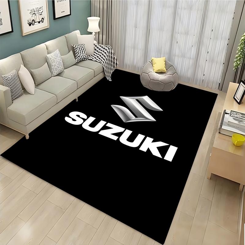 Suzuki Cool Motorcycle Display - Home Textiles Rug 评论和价格